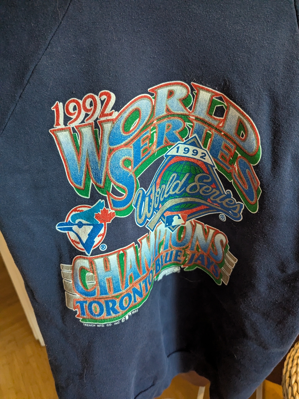 1992 World Series Blue Jays Sweatshirt - Picture 2 of 7